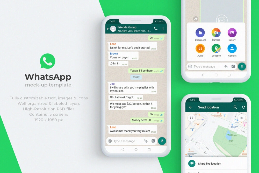 whatsapp software interface